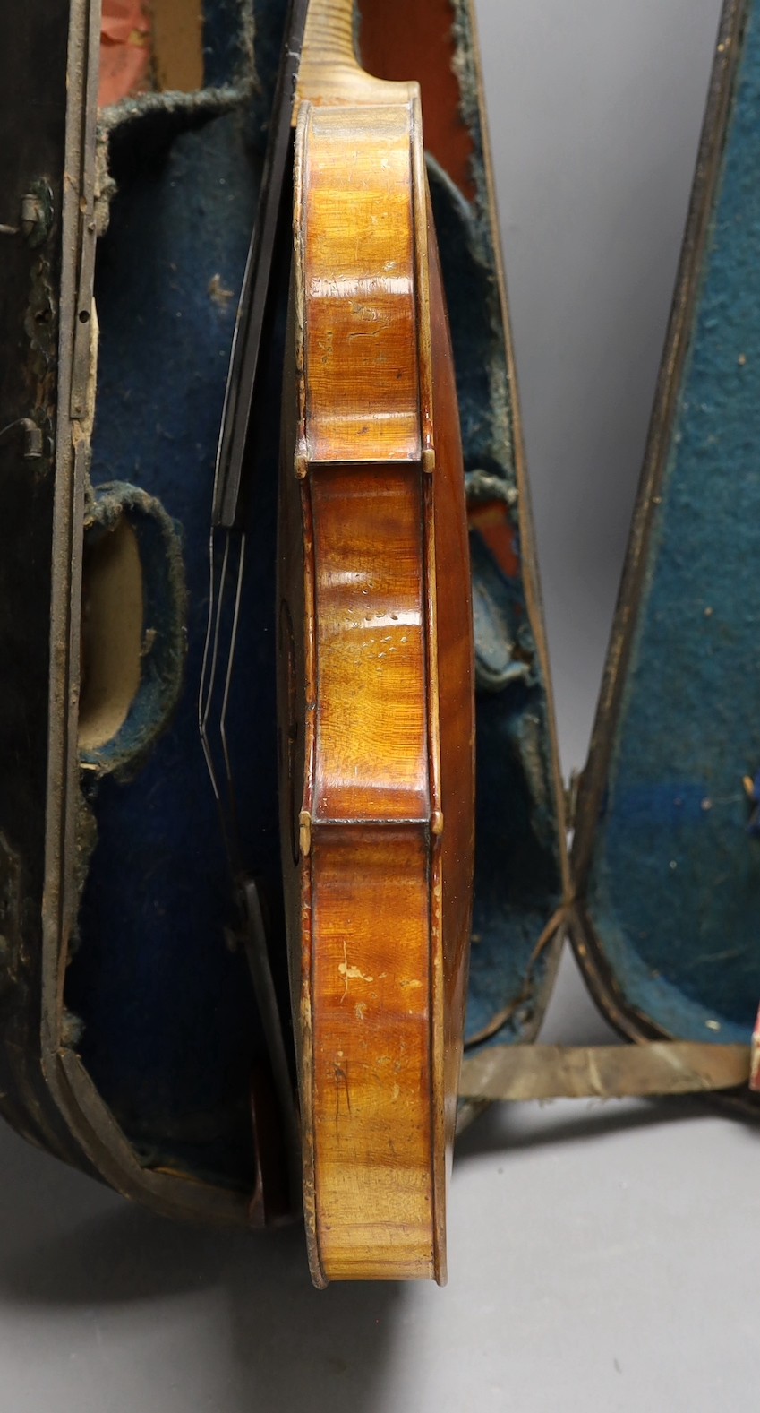 A late 19th century French Viola with 16in. back